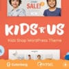 Kids R Us Toy Store and Children Clothes Shop Theme