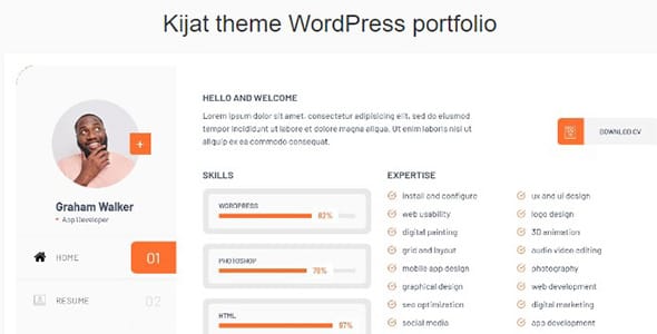 Kijat WordPress Theme by Theme Wisdom