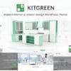 KitGreen Interior and Kitchen Design WordPress Theme