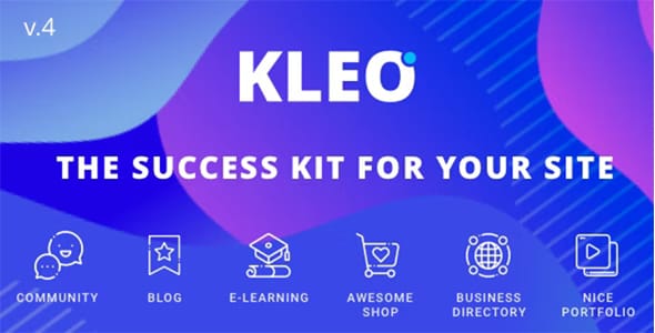 KLEO Community Focused and Multi Purpose BuddyPress WordPress Theme