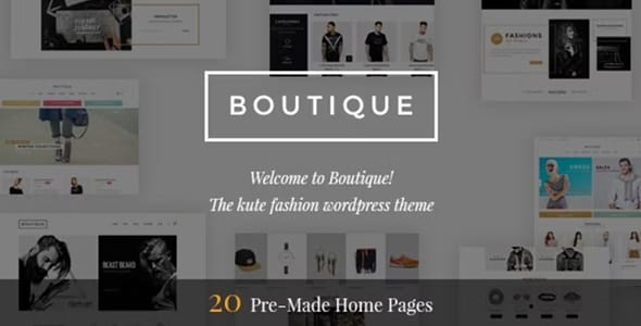 Boutique Kute Fashion WooCommerce Theme