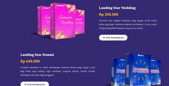 Landingstar Wedding for WordPress