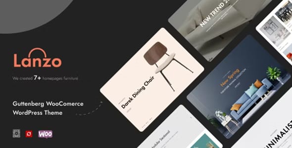 Lanzo Gutenberg WooCommerce WordPress Theme