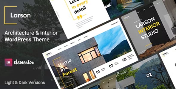Larson Architecture WordPress Theme