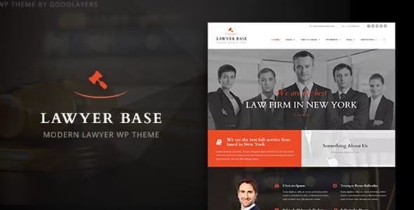 Lawyer Base Law Firm and Attorney WordPress Theme