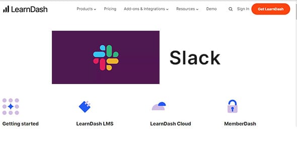 LearnDash Slack for WordPress