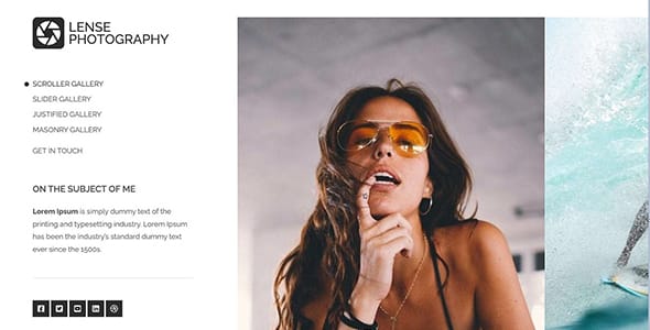 Lense WordPress Theme by CSSIgniter