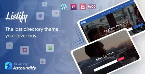 Listify Directory and Business Listing WordPress Theme
