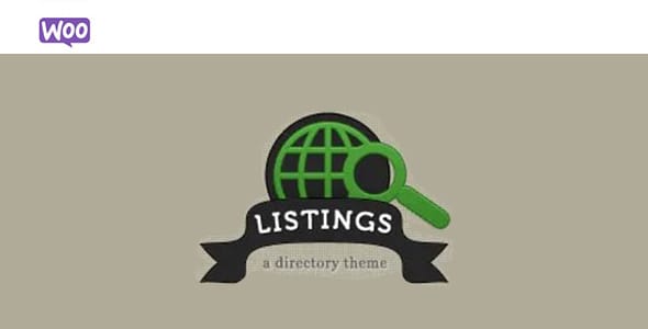 Listings WordPress Theme by WooThemes