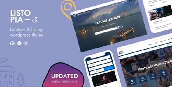 Listopia Directory Community WordPress Theme