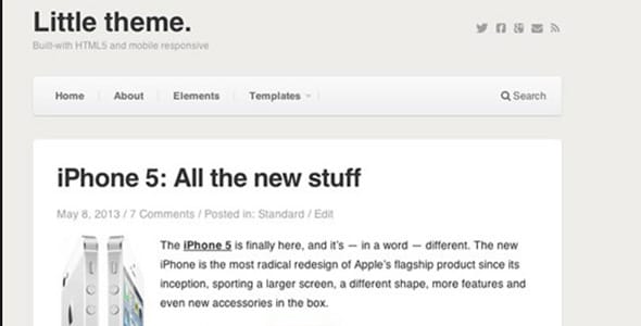 Little WordPress Theme by Theme Junkie