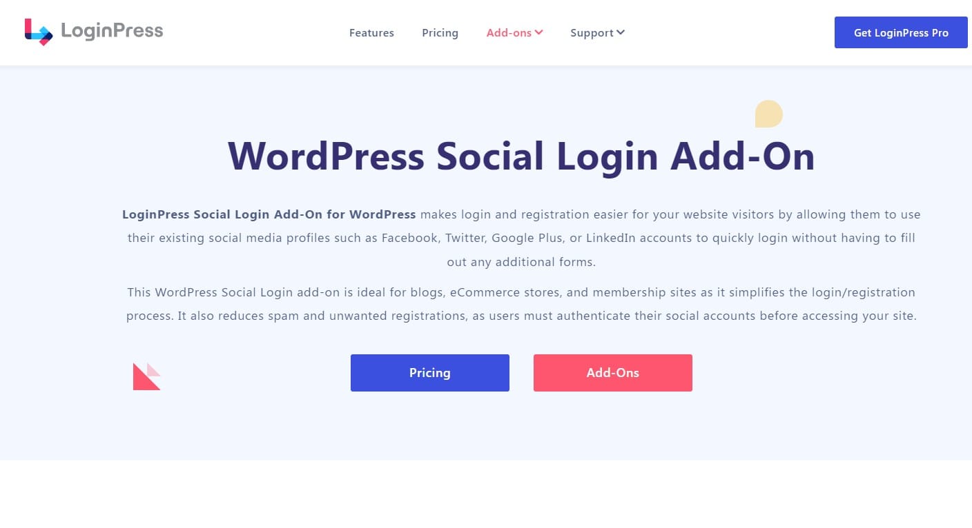 LoginPress Social Login for WordPress