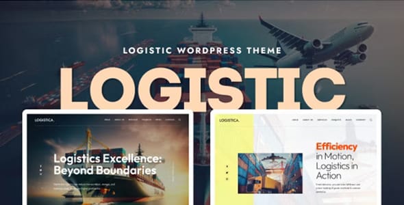 Logistica Transportation and Logistics WordPress Theme