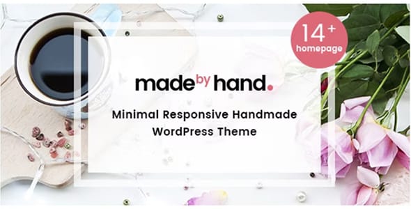 MadebyHand Minimal Handmade eCommerce WordPress Theme