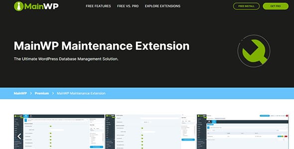 MainWP Maintenance Extension for WordPress