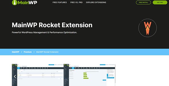 MainWP Rocket Extension for WordPress