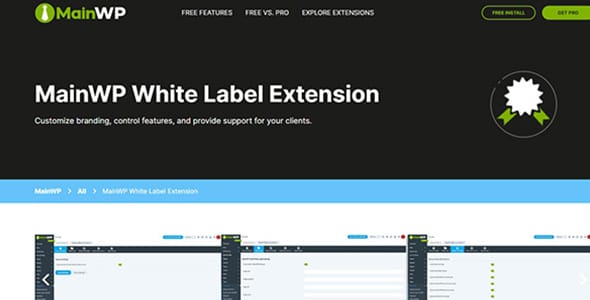 MainWP White Label Extension for WordPress