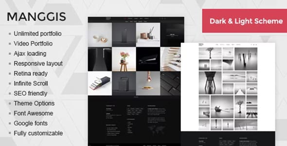 Manggis Creative Portfolio WordPress Theme