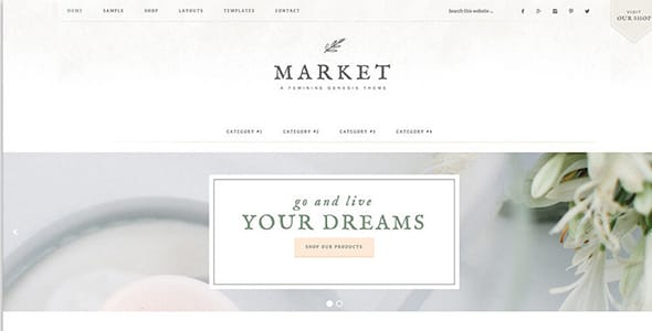 Market WordPress Theme by Restored 316 Designs