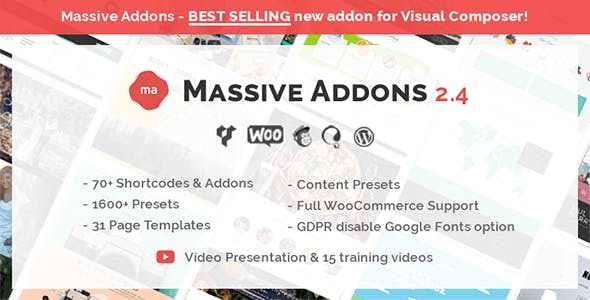 Massive Addons Page Builder for WPBakery