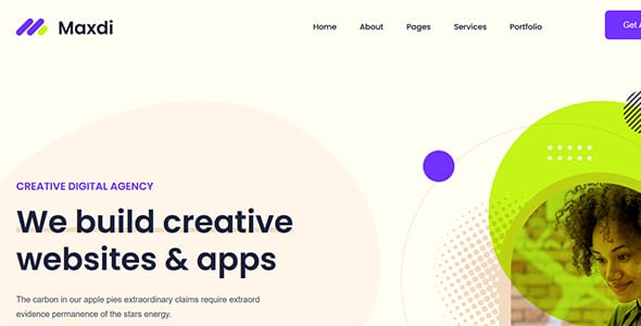 Maxdi WordPress Theme by Alimasha
