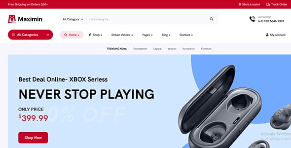 Maximin WordPress Theme by Duy Nguyen