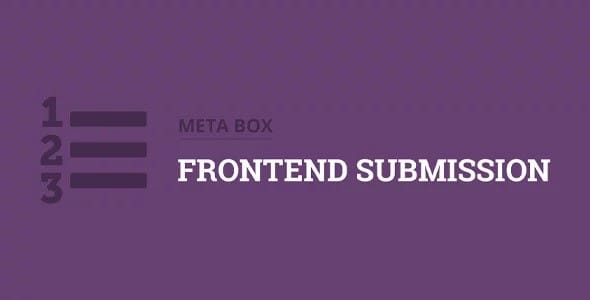 MB Frontend Submission for WordPress