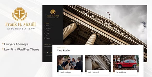 Mcgill Law Firm WordPress Theme