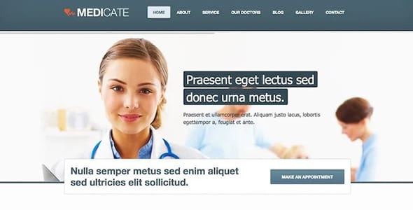 Medicate WordPress Theme by Themeskingdom