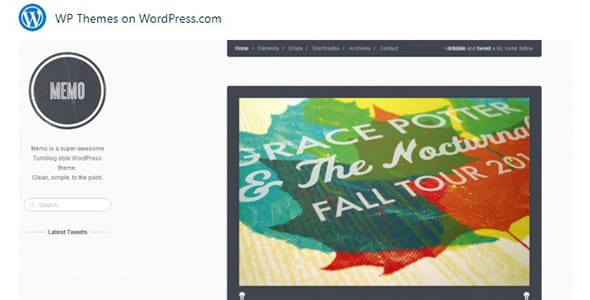 Memo WordPress Theme by ThemeZilla