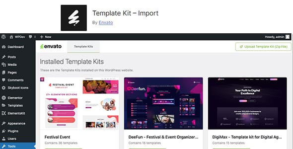 Memory Template Kit for WordPress