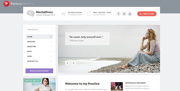 MentalPress WordPress Theme by ProteusThemes