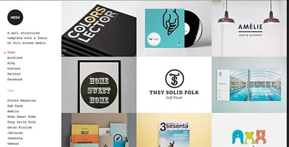 Mesh WordPress Theme by ThemeZilla