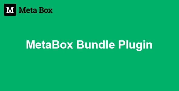 MetaBox Bundle for WordPress