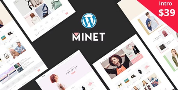 Minet Minimalist eCommerce WordPress Theme