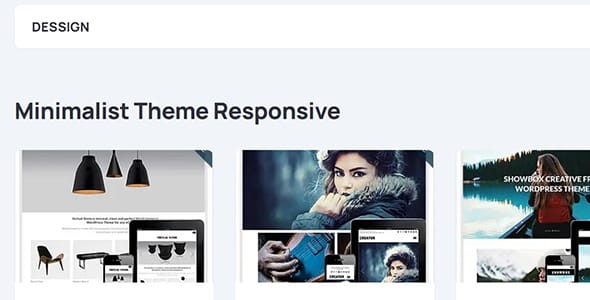 Minimalist Responsive WordPress Theme by Marios Lublinski