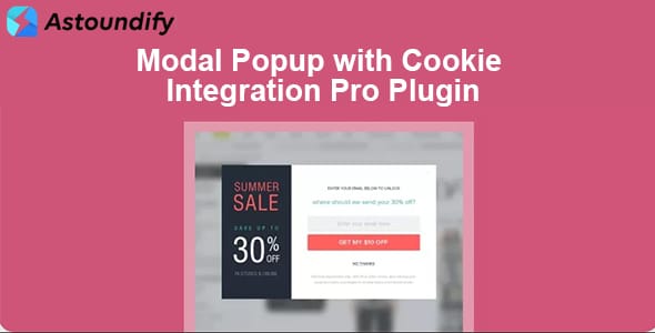 Modal Popup with Cookie Integration Pro for WordPress