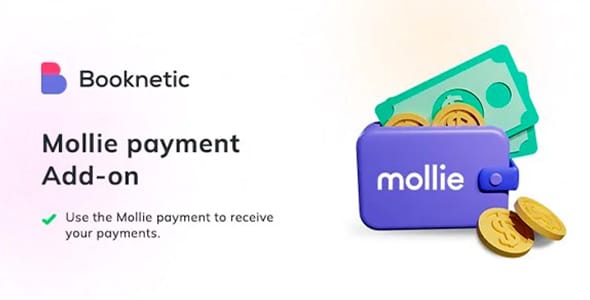 Mollie Payment Gateway for Booknetic WordPress Plugin