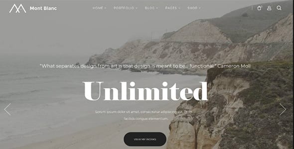 MontBlanc WordPress Theme by TeslaThemes
