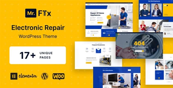 MrFix WordPress Theme by Clientica