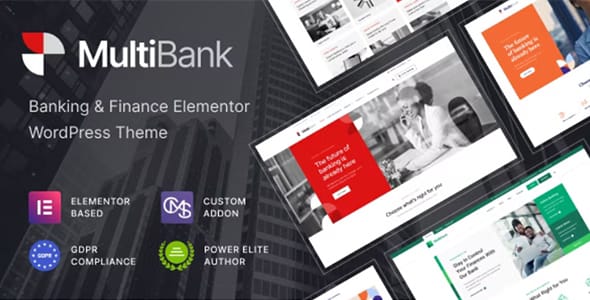 Multibank Business and Finance WordPress Theme