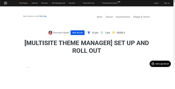 Multisite Theme Manager for WordPress
