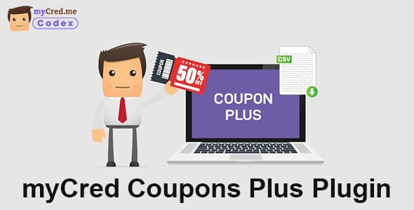 myCred Coupons Plus for WordPress