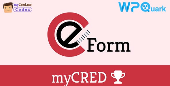 myCRED Integration eForm for WordPress