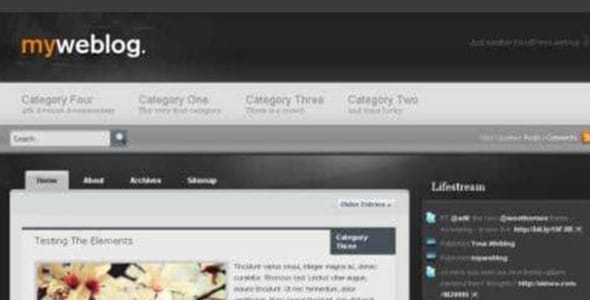 myWeblog WordPress Theme by WooThemes