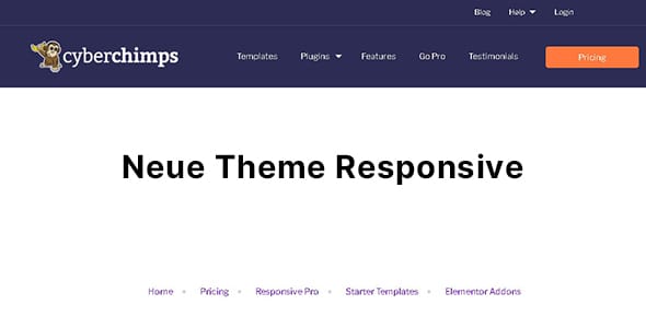 Neuro Pro 3 WordPress Theme by CyberChimps