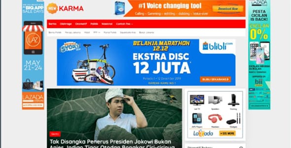 Newkarma WordPress Theme by Gian MR