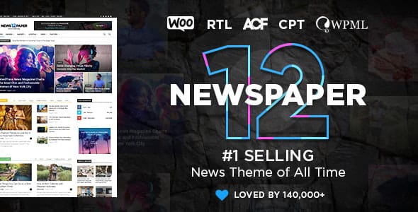 Newspaper News and WooCommerce WordPress Theme