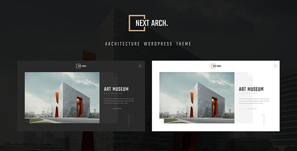 Next Arch Creative Architecture WordPress Theme