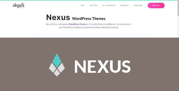 Nexus WordPress Theme by Elegant Themes